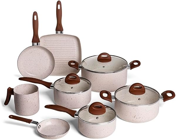 Jogo de Panelas Brinox Ceramic Life Smart Plus