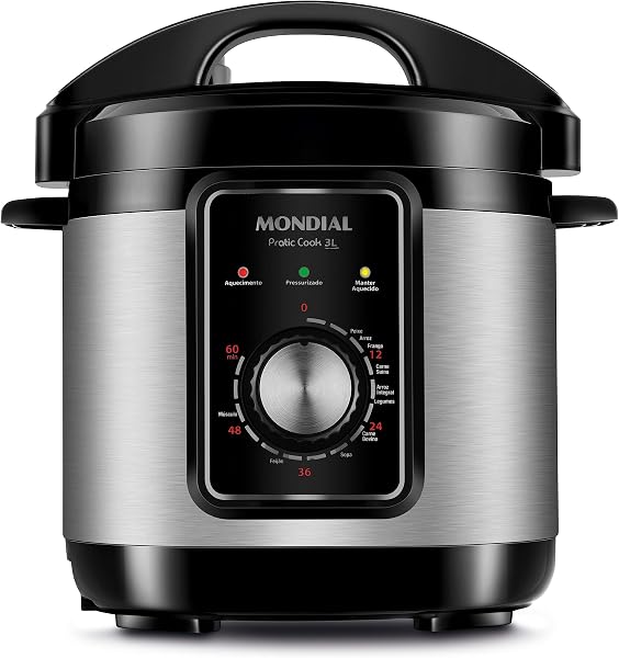Panela de Pressão Elétrica Mondial Pratic Cook