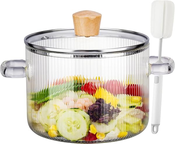 Panela de Vidro Borosilicato NiHome