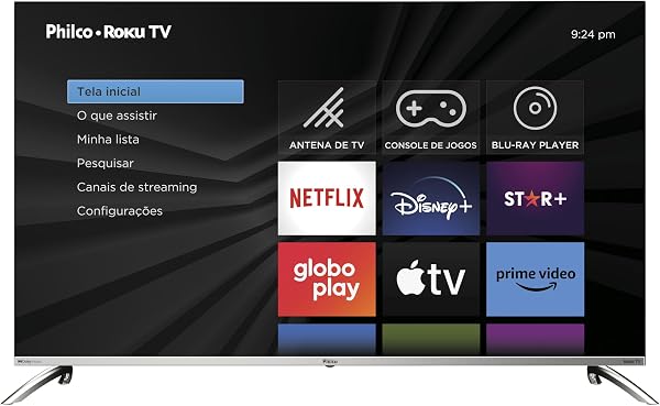 Smart TV 50" Philco 4K Roku TV